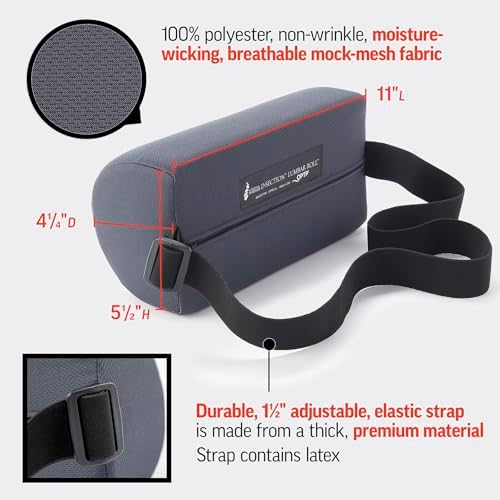 OPTP The Original McKenzie D-Section Lumbar Roll – Large, Firm Density - Image 3