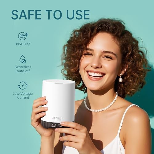 ASAKUKI Essential Oil Diffuser for Home 300 ml Humidifier - Image 4