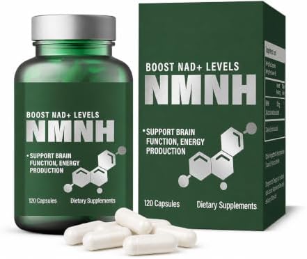 NMNH Supplements 500mg, Advanced NAD+ Supplement for Energy and Vitality by Unknown