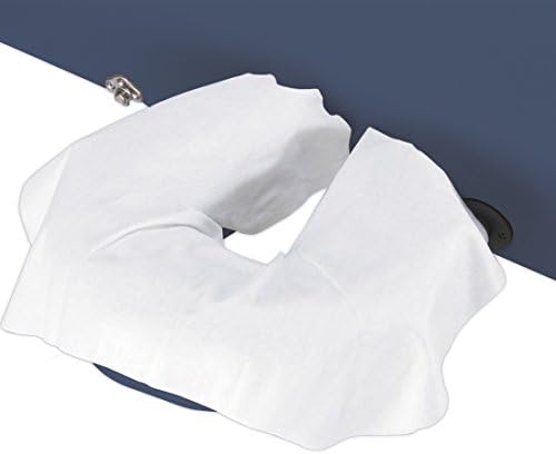 Master Massage Disposable Face Pillow Covers for Massage Tables (Pack of 100 * 10), White - Image 5