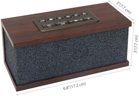 Sound Machine White Noise Machine with 70 Natural Soothing Sounds Sleeping Timer Memory Function 30 Volume Levels Brown Noise Sleep Sounds Machine Powered by USB for Baby Kids Adults,Black - Image 7