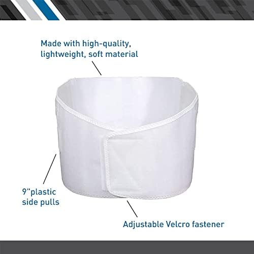 BodyMed Sure-Fit™ Two-Pull Lumbosacral Support, White, 3X-Large – Lower Back Stabilizer – Secure Lumbar Wrap to Support & Stabilize Core Muscles – All-Day Support at Home, In the Office, & Gym - Image 5