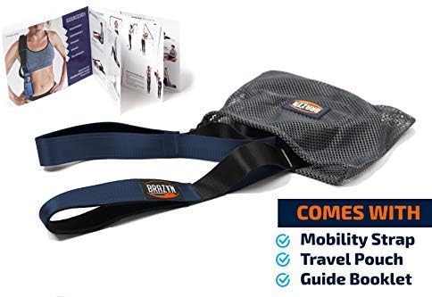Brazyn Morph Bravo Foam Roller Bundle for Home, Gym, Office, Travel, Athletes | Collapsible & Lightweight Roller for Trigger Point Massage & Mobility Stretching Strap | Multi-Functional 12-Loop Strap - Image 6