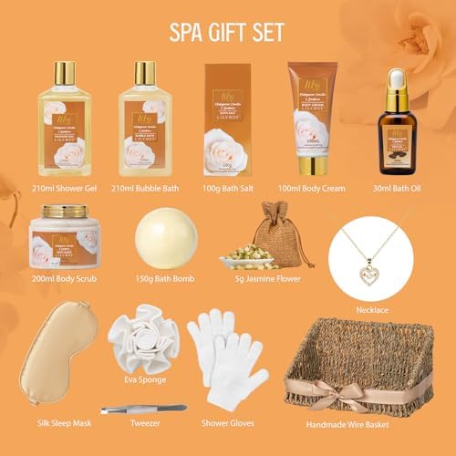 Woman Gifts, Birthday Gift - Luxurious Vanilla Spa Gift Baskets for Women - Image 3