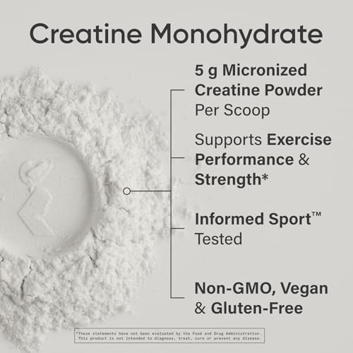 Sports Research® Creatine Monohydrate Powder 5g, Blue Raspberry (14.18oz) - Image 4