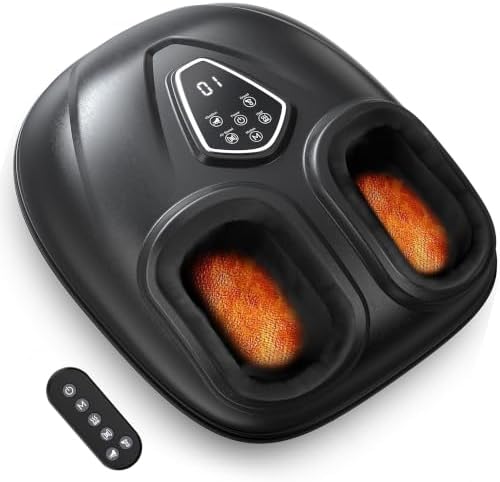Shiatsu Foot Massager for Neuropathy with Heat and Remote Control by UNCROTEX