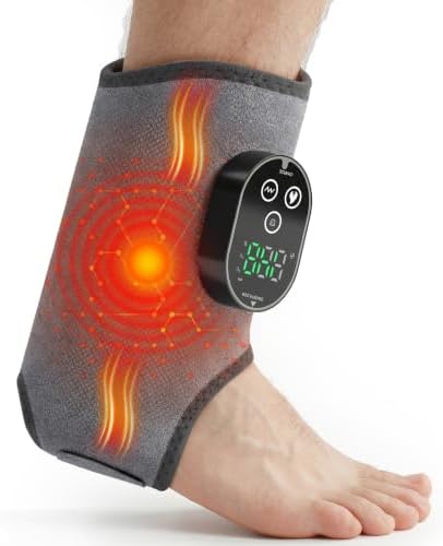Foot Massager for Neuropathy Cordless Ankle Heating Pad by Addatouchofwarmth