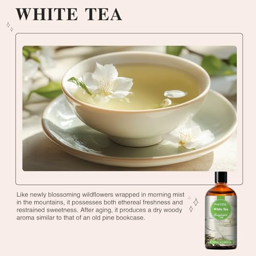 PHATOIL White Tea Fragrance Oil for Diffuser Aromatherapy 3.38FL.OZ - Image 3