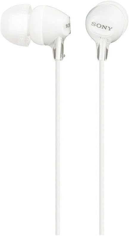 Sony MDREX15LP In-Ear Earbud Headphones, White - Image 2