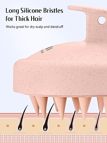 HEETA Scalp Massager Hair Growth Scrubber for Dandruff Removal Hair Care - Image 6
