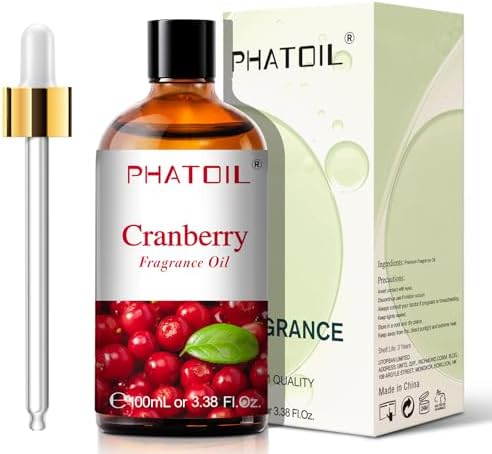 PHATOIL Cranberry Fragrance Oil for Diffuser Aromatherapy 3.38FL.OZ - Image 2
