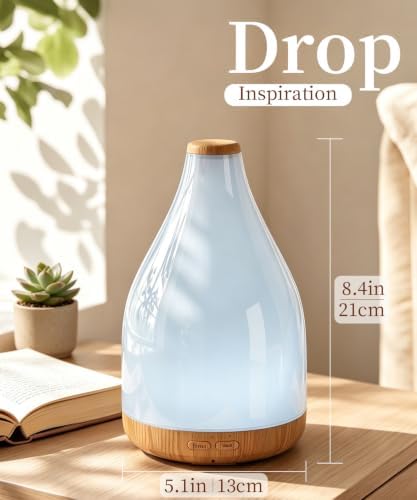 Waterdrop Essential Oil Diffuser, Modern Aroma Diffusers for Home - Image 2