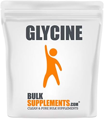 BulkSupplements.com Glycine Powder - Glycine Supplements, Amino Acid Supplement - Unflavored & Gluten Free, 3g per Serving, 1kg (2.2 lbs) (Pack of 1) by BULKSUPPLEMENTSCOM