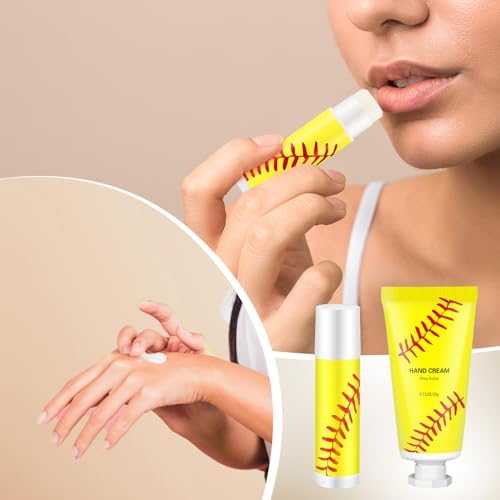 144 Pcs Softball Lip Balm Hand Cream Party Favor Gifts - Image 6