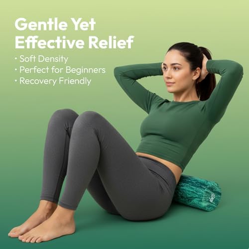 Soft Density Foam Roller 36 x 6 Inch for Exercise, Yoga, Pilates & Recovery - Image 4