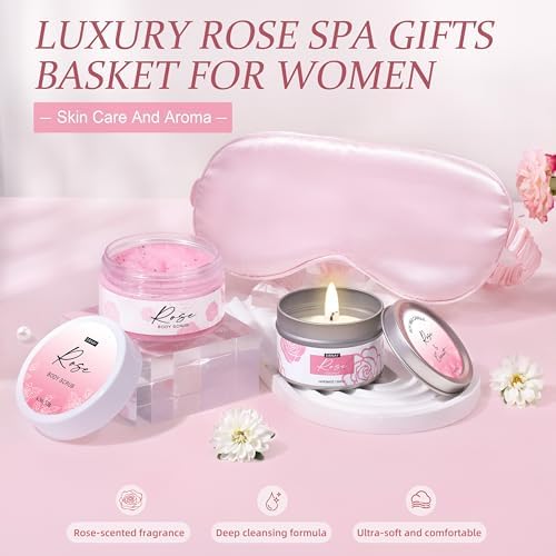 Gifts for Women, Birthday Gift Home Spa Relaxing Self Care Gift for Woman - Image 3