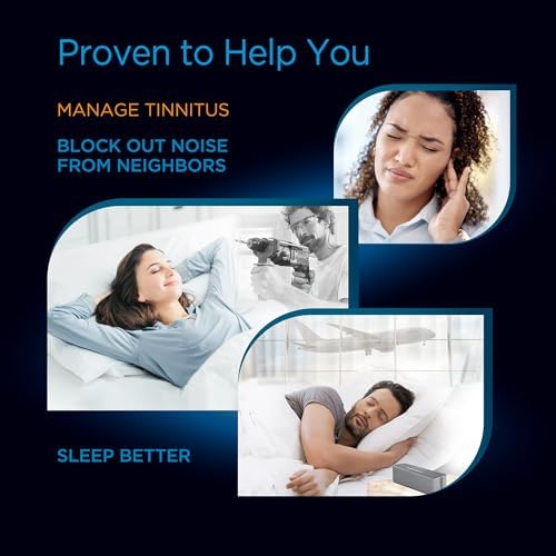 Sound Oasis Stereo Bluetooth Sound Machine for Sleep and Tinnitus Masking, 20 Non-Looping Soothing Sounds Plus Pink Noise, Hi-Fidelity Speakers, Portable Sound Therapy for Home, Baby, Office or Travel - Image 5