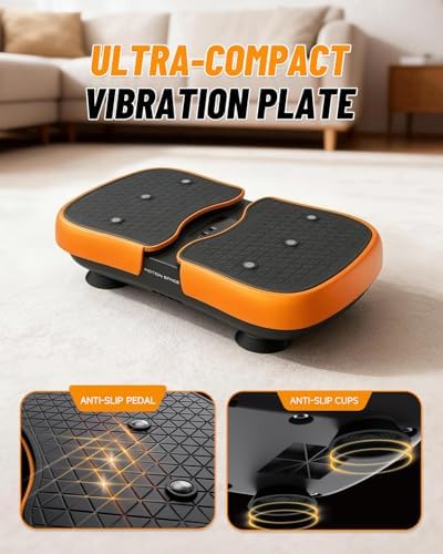 Mini Vibration Plate Machine – Portable, Wireless, Rechargeable Quiet Platefor Vibration Massage, Relaxation & Muscle Stiffness Relief - Image 6