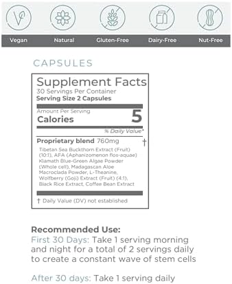 HEALTHY home StemActive Stem Cell Support Supplement - 60 Capsules - Image 7
