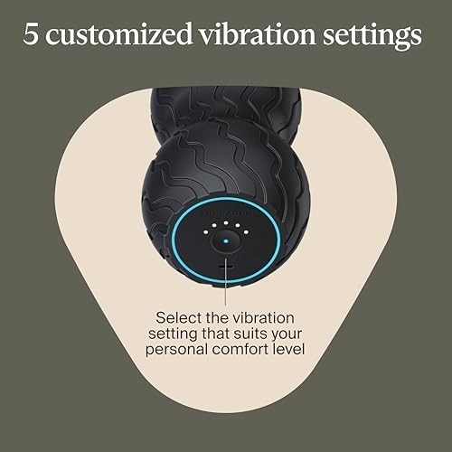 TheraGun Therabody WaveDuo - Ergonomically Contoured Foam Roller - Bluetooth Enabled Muscle Roller for Your Back, Neck & Spine with 5 Customizable Vibration Frequencies in Therabody App - Image 5
