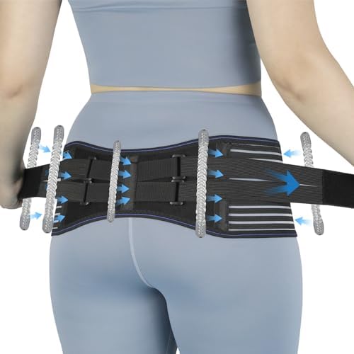 Sacroiliac Hip Belt SI Joint, Lower Back Support Brace for Women and Men by KkaFFeHealth