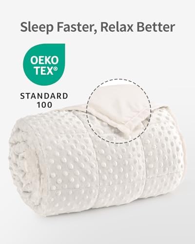 Mr. Sandman Weighted Blanket for Adults, Full Size 12 lbs, 48 x 72 Inches - Image 3