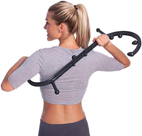 Body Back Buddy Classic Back Massager & Neck Massager for Pain Relief Black - Image 2