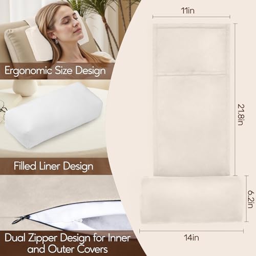 Neck Pillow for Recliner Chair, Adjustable Recliner Pillow for Headrest - Image 4