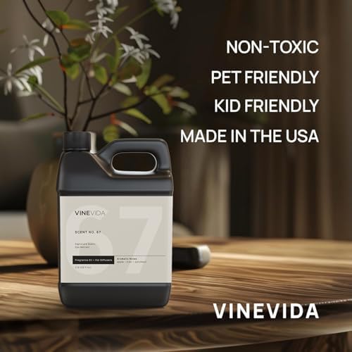 VINEVIDA Spa Retreat Fragrance Oil for Cold Air Diffusers - 32 Fl Oz -Essential Oils for Diffuser Oil Refill & Air Freshener Room Spray - Image 6