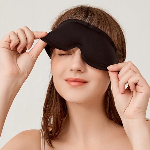 Sleep Eye Mask for Petite Face Small Head, Strapless Eye Mask, Non-Adjust - Image 5