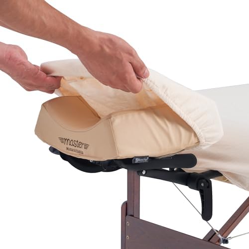 Master Massage Tables Deluxe Flannel Sheet Cover Set (3pcs Set) for Massage Table, Pure White - Image 4