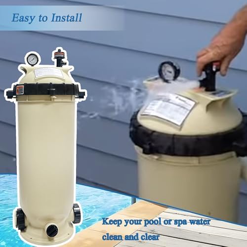 EC-160316 Cartridge Pool Filter,100 Square Feet 100 GPM - Image 5