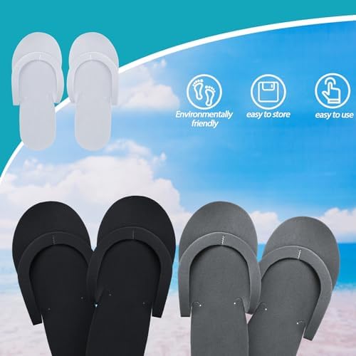 Mepase 90 Pairs Disposable Flip Flops Foam Pedicure - Image 4