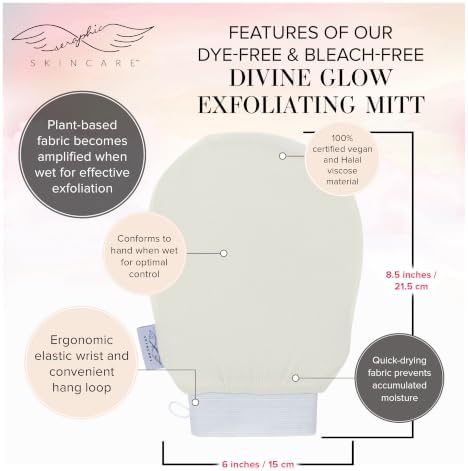 Divine Glow Exfoliating Mitt for Body 1pc, Body Exfoliator & Korean Glove - Image 3