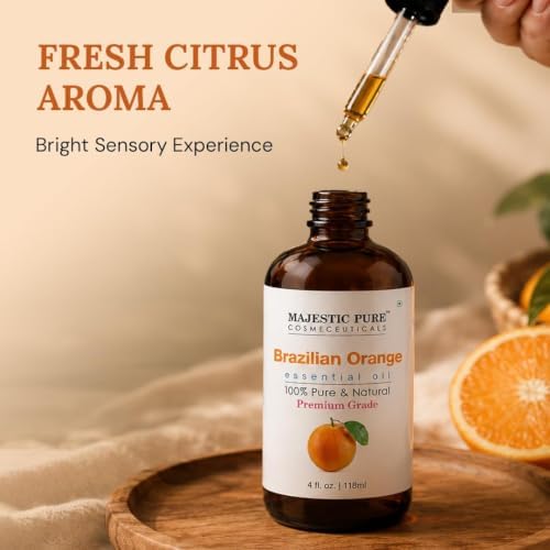 Majestic Pure Brazillian Orange Essential Oil for Diffuser - 4 Fl Oz - Image 5