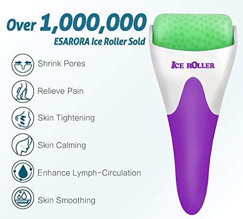 ESARORA Ice Roller for Face & Eye, Puffiness, Migraine, Pain Relief and Minor Injury, Skin Care Products - Image 2