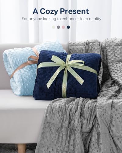 Kivik 20lbs Weighted Blanket for Adults, 60"x80" Queen Size Heavy Blankets - Image 6