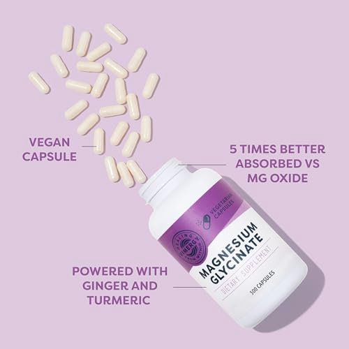 VIMERGY Magnesium Glycinate Supplement, Vegan, 300 Capsules, 150 Servings - Image 3