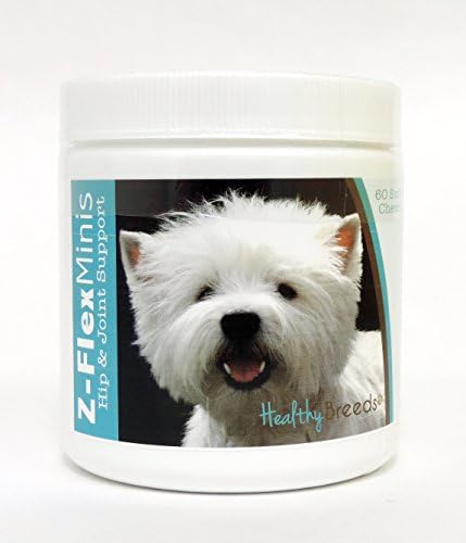 Healthy Breeds West Highland White Terrier Z-Flex Minis Hip and Joint Support Soft Chews 60 Count by HealthyBreeds
