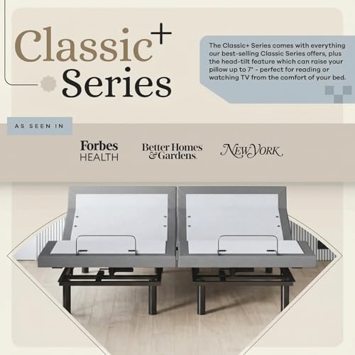 Sven & Son Harmony Adjustable Bed Base, Head and Foot Lift, Massage, Under-Bed Lights, USB, Memory, Zero Gravity Smart Frame - King - Image 2