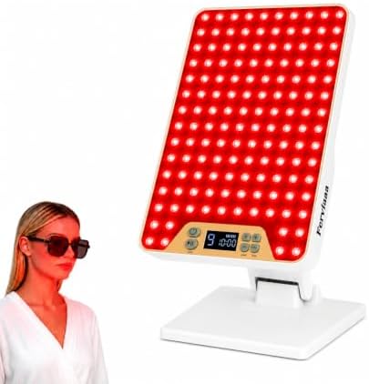 Rechargeable Red Light Therapy Panel Red Light Therapy lamp for Face & Body by Unknown