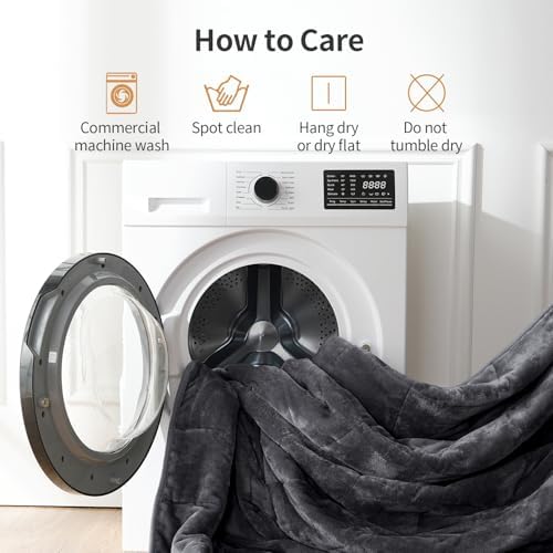 Uttermara Weighted Blankets for Adults Queen Size, 12lbs 60x80 inches - Image 7