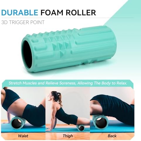 5 in 1 Foam Roller Set, High Density Patented Exercise Roller - Image 3