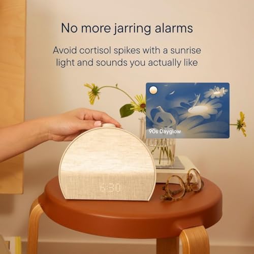 Hatch Restore 3 Sunrise Alarm Clock & Sound Machine, Smart Light (Putty) - Image 5