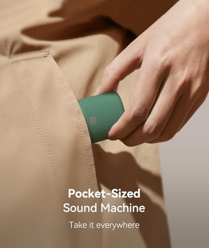 Dreamegg Portable White Noise Machine, 1000mAh Battery, Travel Sleep, Pine - Image 4