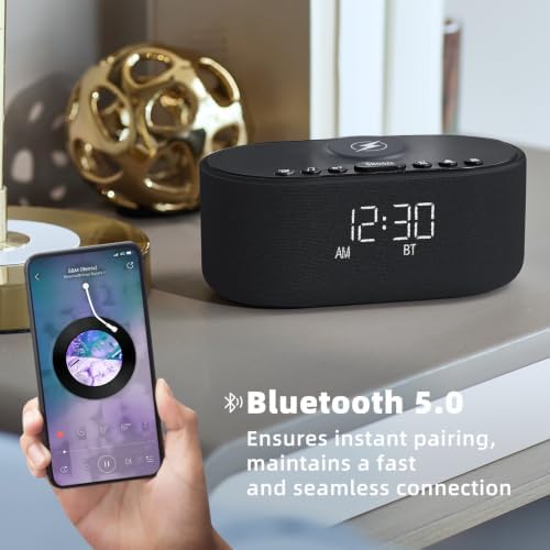 Sound Machine Alarm Clock for Bedrooms with 21 Soothing Sounds - Image 6