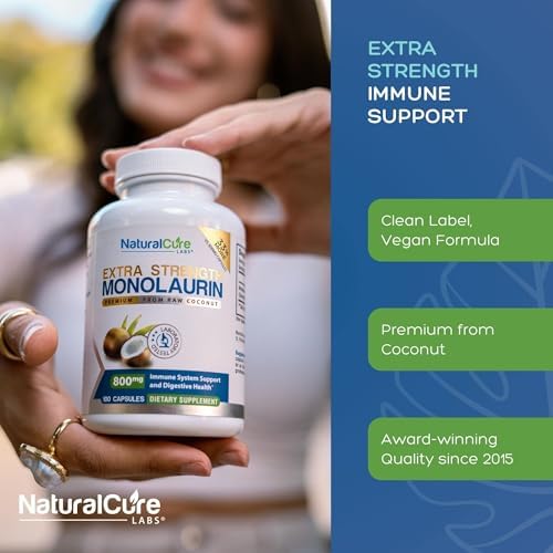 NCL Recovery Set – Immune Support, L-Lysine 600mg & Monolaurin 800mg Bundle - Image 7