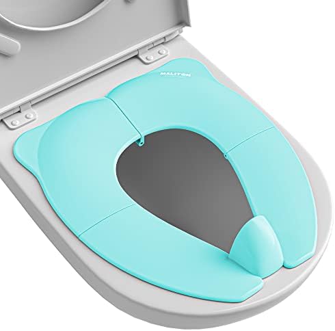 Maliton Foldable Travel Potty Training Seat for Toddlers with Splash Guard by Maliton