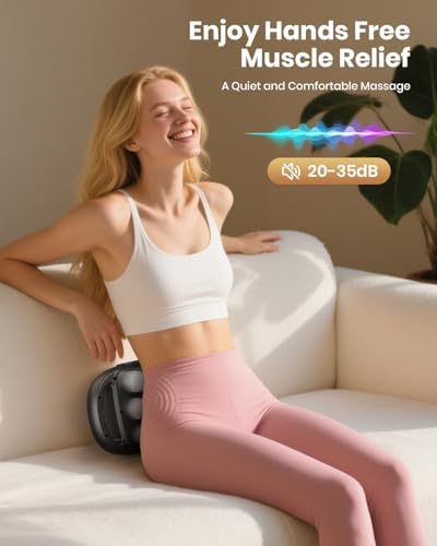 12-Head Massage Gun, Deep Tissue Back Massager with 9 Adjustable Intensities & 9 Modes, Electric Percussion Massager, Gun Tool for Back/Shoulders/Legs/Arms/Neck (12 Head) - Image 2