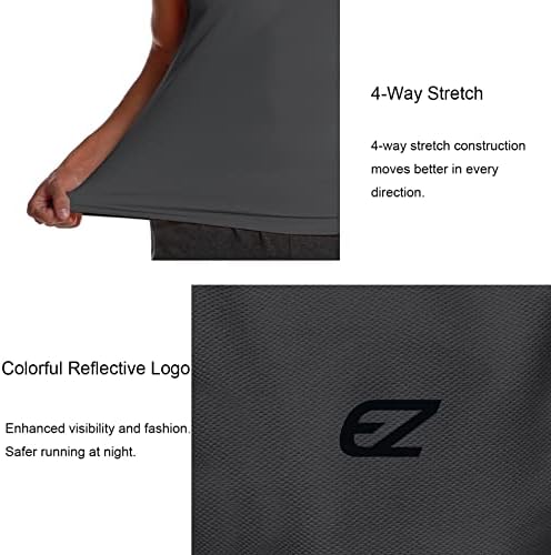 EZRUN Men's Quick Dry Workout Tank Top UPF 50+ Sweat-Wicking Gym Shirt - Image 5
